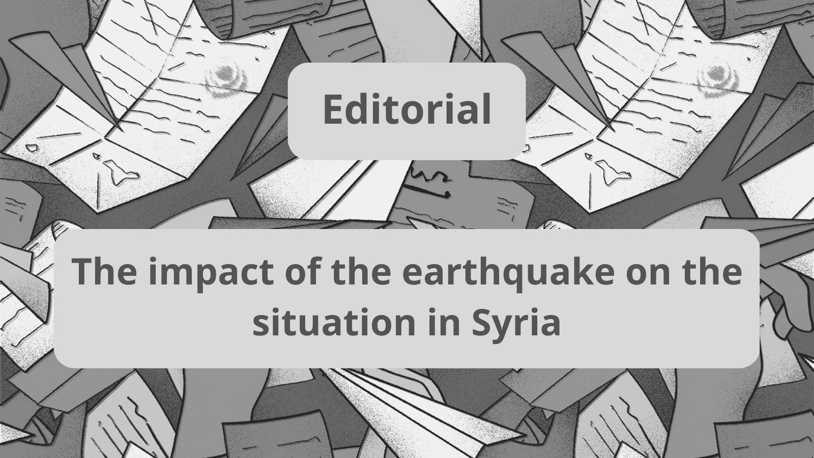 The impact of the earthquake on the situation in Syria