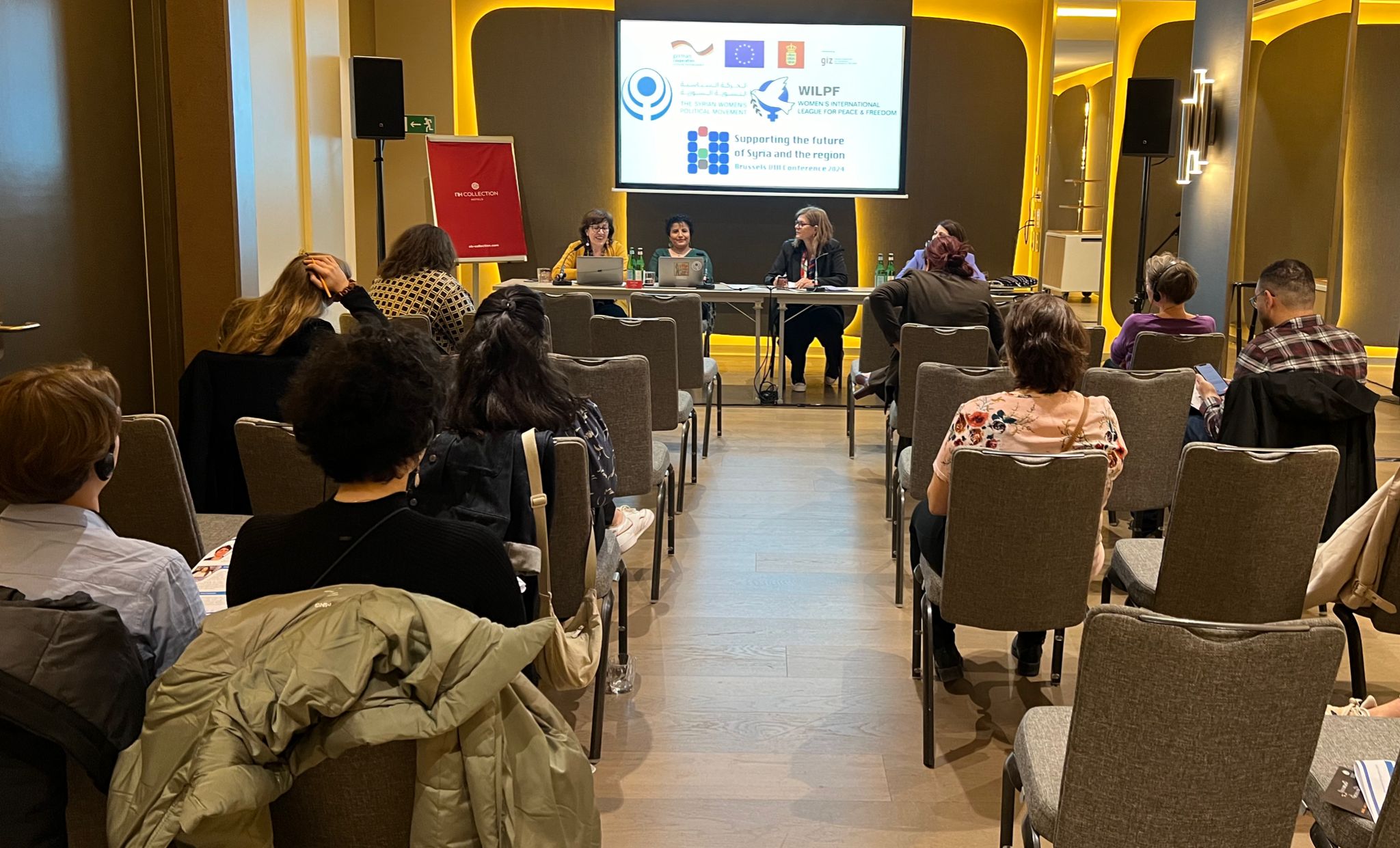 The Syrian Women’s Political Movement Event at Brussels VIII Conference