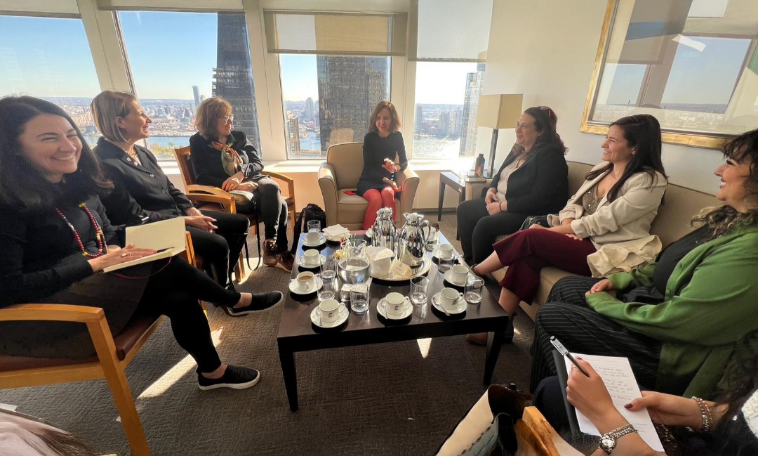 لقاءات الحركة السياسية النسوية السورية في نيويورك بالتوافق مع أجندة المرأة والأمن والسلام للأمم المتحدة لعام 2025