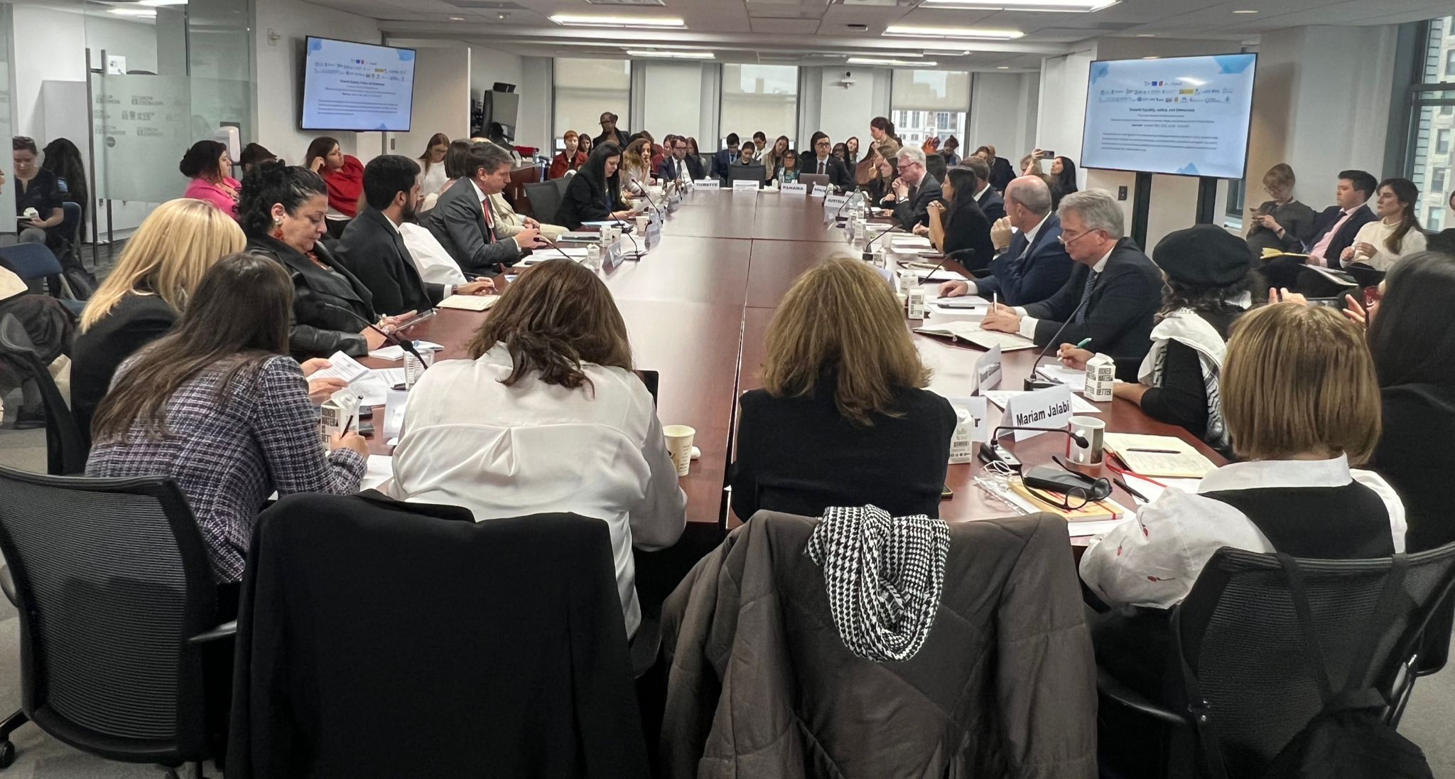 زيارة الحركة السياسية النسوية السورية إلى نيويورك من 27 حتى 29 تشرين الأول 2025