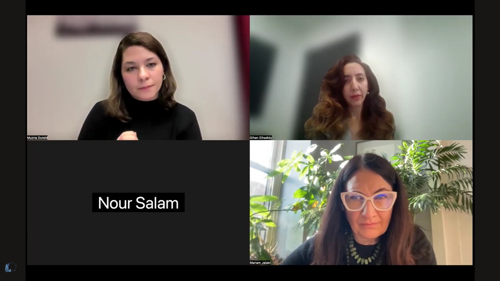 مشاركة الحركة السياسية النسوية السورية في فعالية “عام على الانتقال السياسي في سوريا: رؤى من الحركة السياسية النسوية السورية”